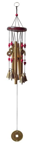 Klangspiel 'Drache und Phönix mit Münzen und Glocken'