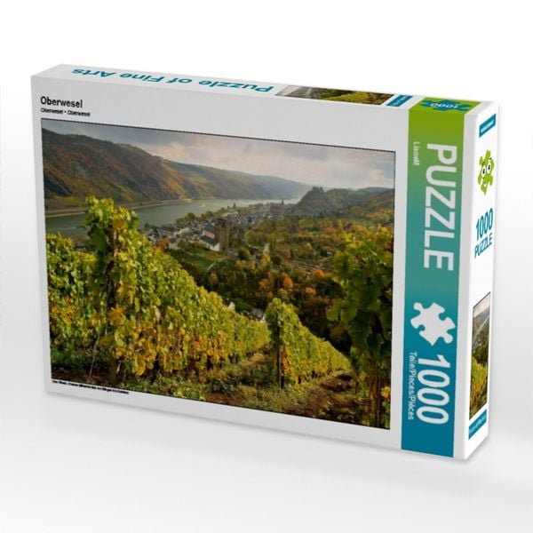 CALVENDO Puzzle Oberwesel 1000 Teile Puzzle quer 1000 Teile Lege-Größe 64 × 48 cm Foto-Puzzle für glückliche Stunden