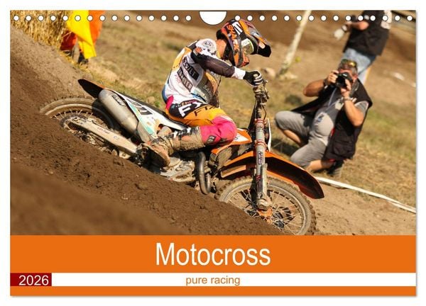 Motocross 2026 (Wandkalender 2026 DIN A4 quer), CALVENDO Monatskalender