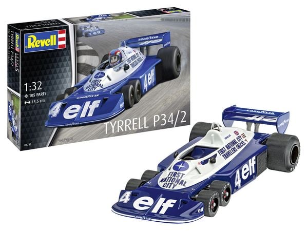 Tyrrell P34/2 6-Wheeler, Revell Modellbausatz