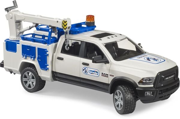 Bruder PKW Modell Dodge RAM 2500 Service Truck Fertigmodell PKW Modell
