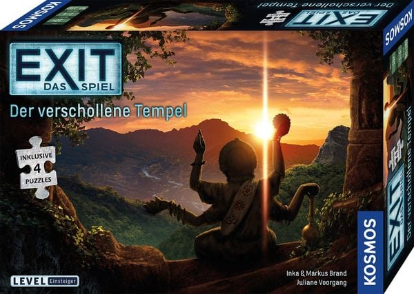 KOSMOS - EXIT® - Das Spiel - Das Spiel + Puzzle - Der verschollene Tempel