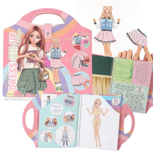 TOPModel Dress Me Up Collage Book