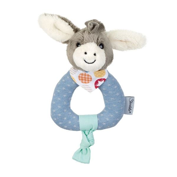 Greifling Esel Emmi Boy blau 20cm inkl. Rassel