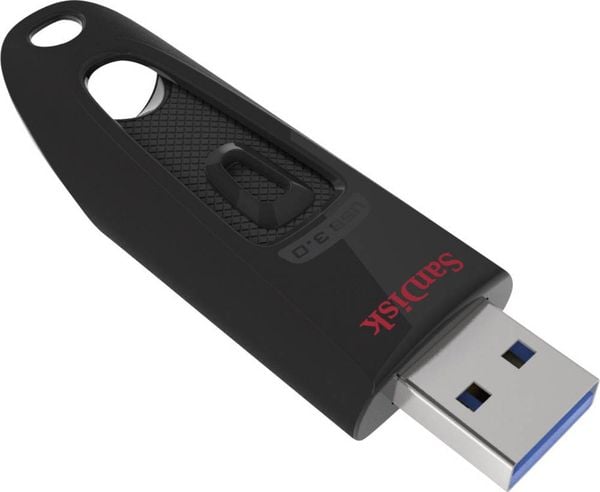 SanDisk Ultra® USB 3.0 USB-Stick 16GB Schwarz SDCZ48-016G-U46 USB-A (USB 3.2 Gen 1)