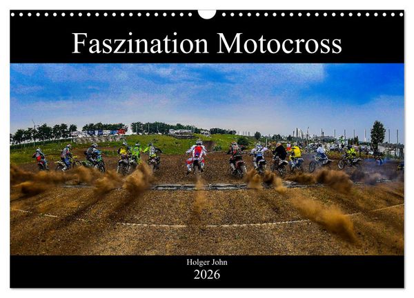 Blickpunkte Motocross (Wandkalender 2026 DIN A3 quer), CALVENDO Monatskalender
