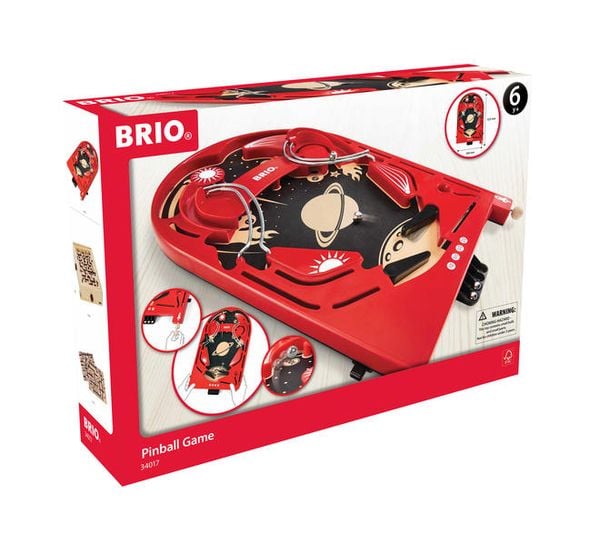 BRIO Games - Holz-Flipper Space Safari