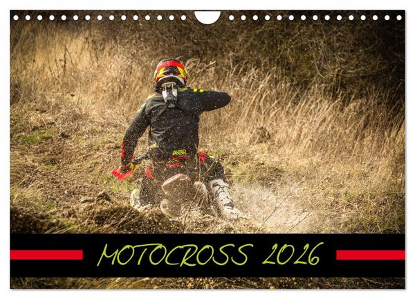 MOTOCROSS 2026 (Wandkalender 2026 DIN A4 quer), CALVENDO Monatskalender