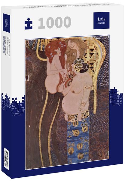 Lais Puzzle Gustav Klimt - Der Beethovenfries, Wandgemälde im Sezessionshaus in Wien, heute Österreiche Galerie 1000 Teile