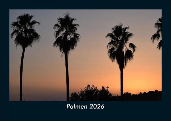 Palmen 2026 Fotokalender DIN A5
