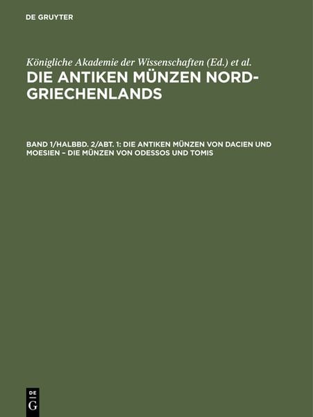 Die antiken Münzen von Dacien und Moesien – Die Münzen von Odessos und Tomis