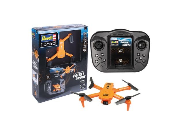 RC Quadrocopter Pocket Drone, Revell Control Ferngesteuerte Drohne