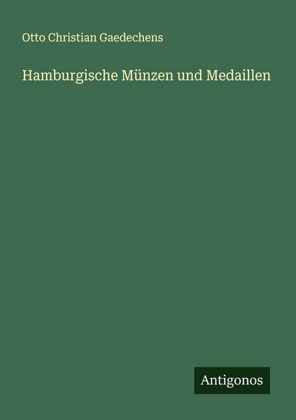Hamburgische Münzen und Medaillen