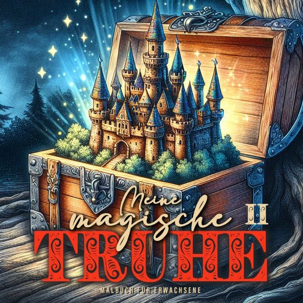 Meine magische Truhe Malbuch für Erwachsene 2