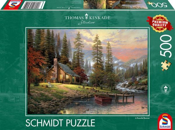 Puzzle Schmidt Spiele Haus in den Bergen 500 Teile