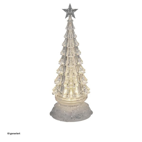 formano Weihnachtsdeko Tannenbaum mit Licht drehend Weihnachtsdeko Tannenbaum mit Licht drehend