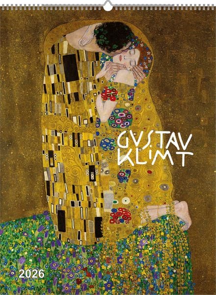 Gustav Klimt 2026 - Bild-Kalender 42x56 cm - Kunst-Kalender - Wand-Kalender - Malerei - Alpha Edition