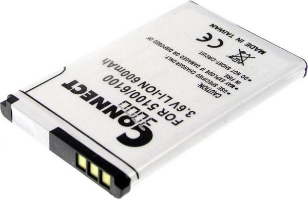 Connect 3000 B6551 BL-4C Kamera-Akku ersetzt Original-Akku (Kamera) BL-4C 3.7V 700 mAh
