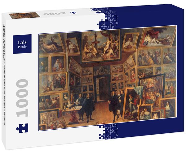 Lais Puzzle David Teniers d. J. - Galerie des Erzherzogs Leopold Wilhelm in Brüssel 1000 Teile