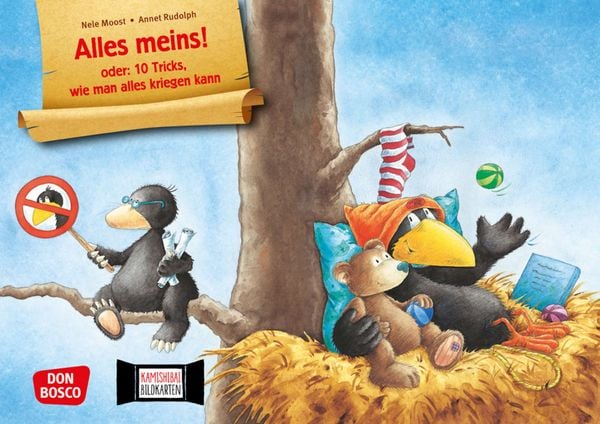 Alles meins! Oder: 10 Tricks, wie man alles kriegen kann. Kamishibai Bildkartenset