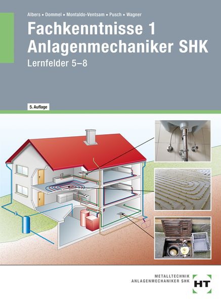 EBook inside: Buch und eBook Fachkenntnisse 1 Anlagenmechaniker SHK