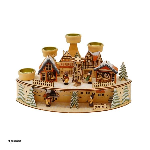 HTI-Living Kerzenständer Weihnachtsdekoration Kerzenständer Weihnachtsdekoration