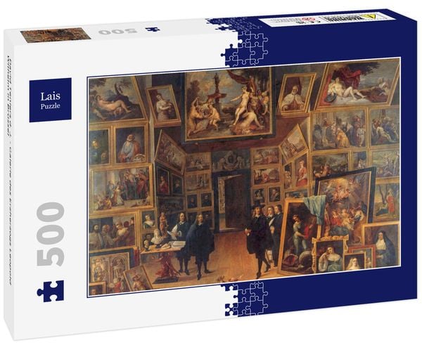 Lais Puzzle David Teniers d. J. - Galerie des Erzherzogs Leopold Wilhelm in Brüssel 500 Teile