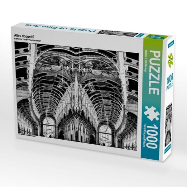 CALVENDO Puzzle Alles doppelt? 1000 Teile Lege-Größe 64x48cm Foto-Puzzle für glückliche Stunden