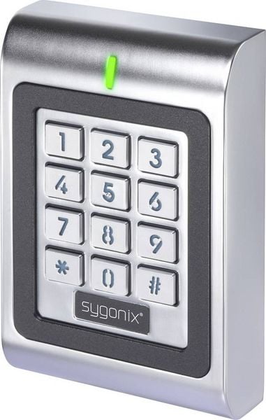 Sygonix SY-6879940 Code-Tastatur mit RFID Oberflächenmontage 12 V/DC, 18 V/DC IP66 mit beleuchteter Tastatur