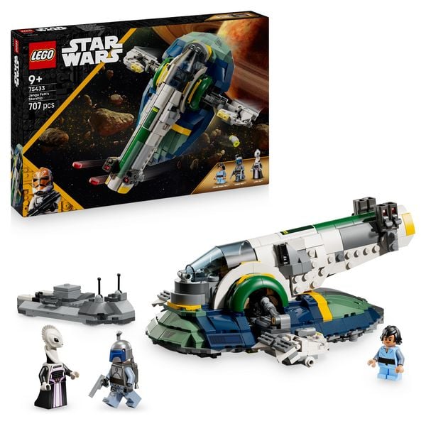 LEGO Star Wars 75433 Angriff der Klonkrieger Jango Fetts Sternenschiff