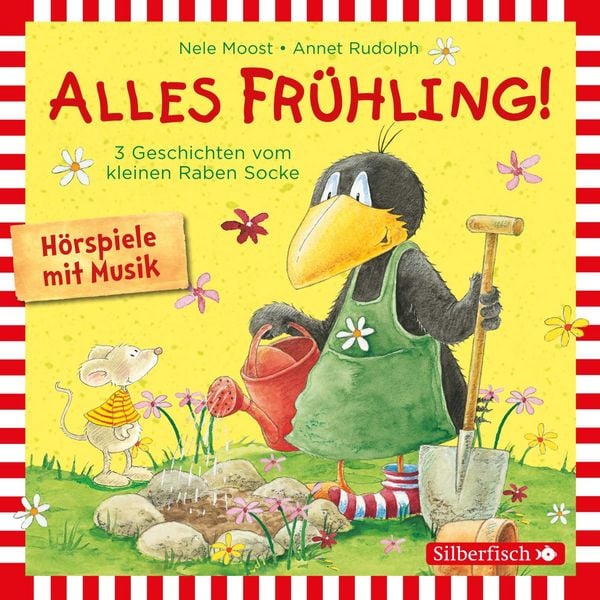 Alles Frühling!: Alles Freunde!, Alles wächst!, Alles gefärbt! (Der kleine Rabe Socke) (Hörspiel)