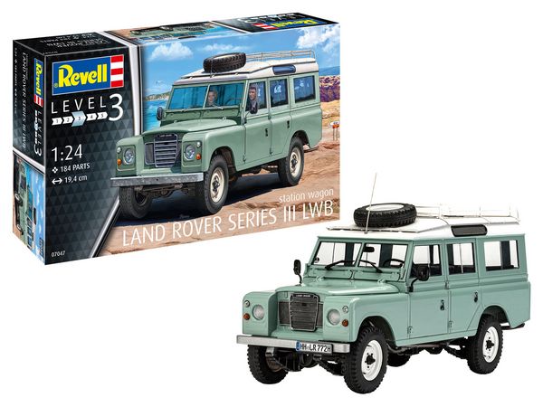 Land Rover Series III LWB station wagon, Revell Modellbausatz