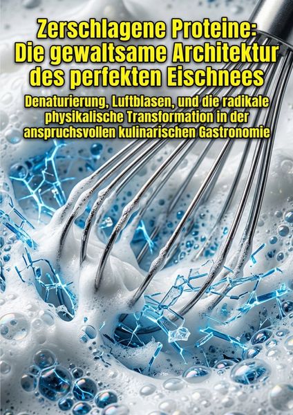 Zerschlagene Proteine: Die gewaltsame Architektur des perfekten Eischnees