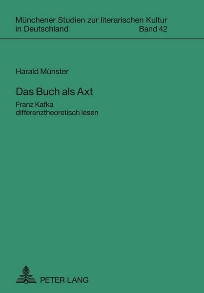 Das Buch als Axt