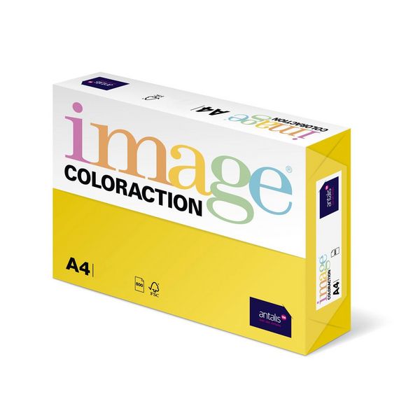 Kopierpapier image COLORACTION 120g/m² kanariengelb DIN A4 250 Blatt