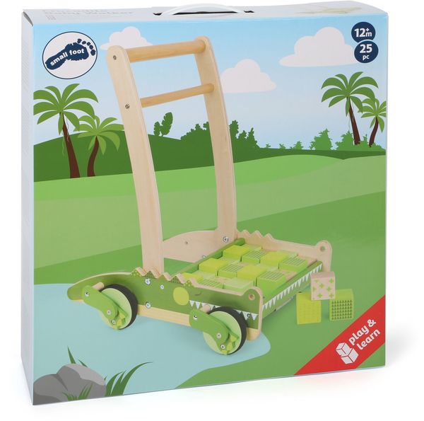 Small foot - Lauflernwagen Krokodil