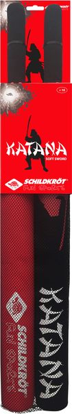 Schildkröt 970223 - Katana Soft Schwerter Set, 2-teilig, mit Netztasche, Funsport