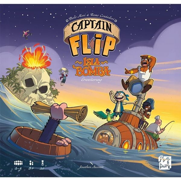 Captain Flip Isla Bomba, Erweitung zum Familienspiel Captain Flip nominiert zum Spiel des Jahres 2024
