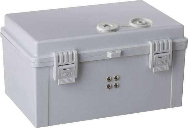 TRU COMPONENTS TC-PSC-20x30x16 Schaltschrank 200 x 300 x 160 ABS Hellgrau 1St.