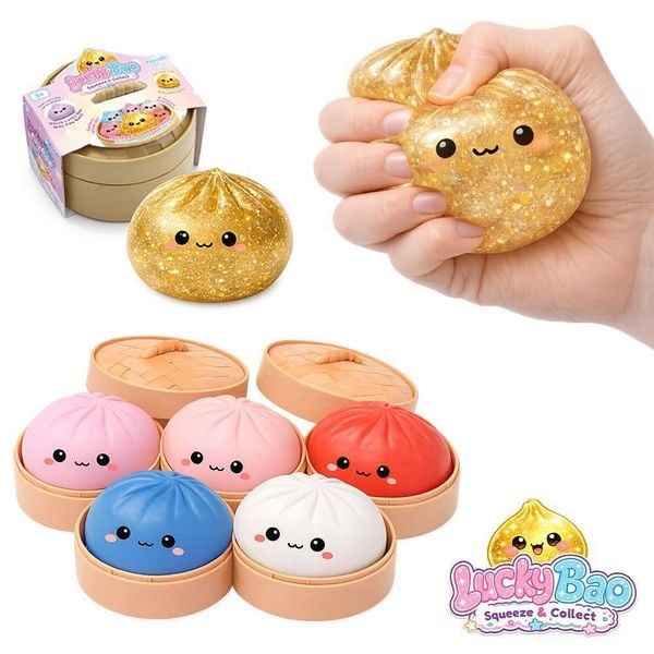 Mini Lucky Bao - Mystery Squishy Dumpling, Farbe nicht wählbar, Mystery Pack