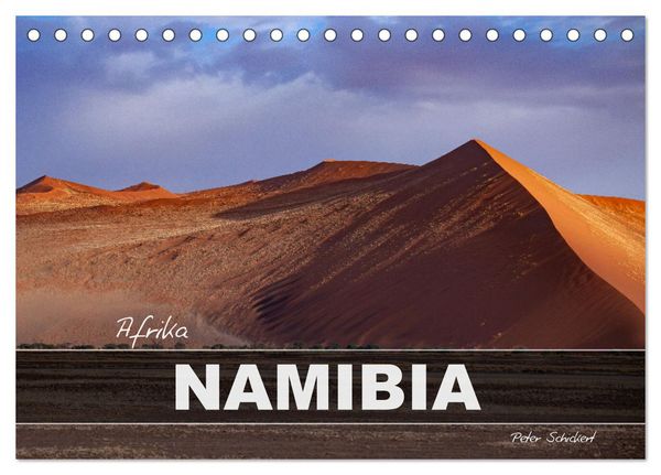 Afrika - Namibia (Tischkalender 2026 DIN A5 quer), CALVENDO Monatskalender