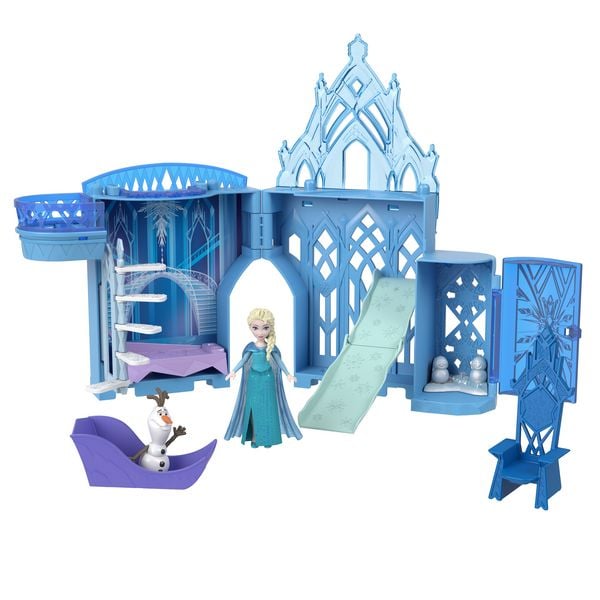 Disney Die Eiskönigin Spielzeug, Elsas Stapelschloss, Geschenke für Kinder