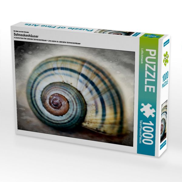 CALVENDO Puzzle Ein Motiv aus dem Kalender Schneckenhäuser 1000 Teile Lege-Größe 64x48cm Foto-Puzzle für glückliche Stunden
