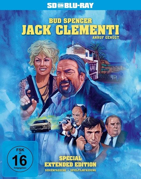 Jack Clementi, Anruf genügt - Special Edition Gesamtedition - Die 6 Spielfilme und TV-Serienfassung (SDonBlu-ray) (1 Blu-ray)