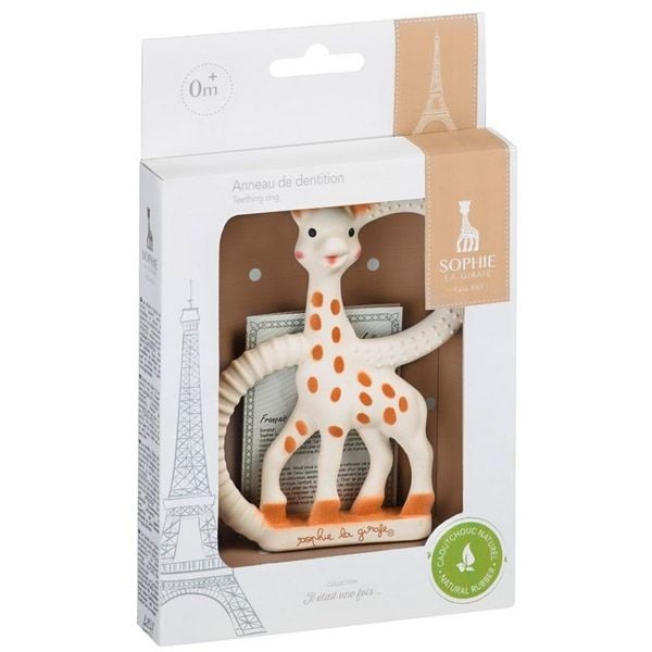 Beißring Sophie la girafe® - Version weich/weiße Verpackung