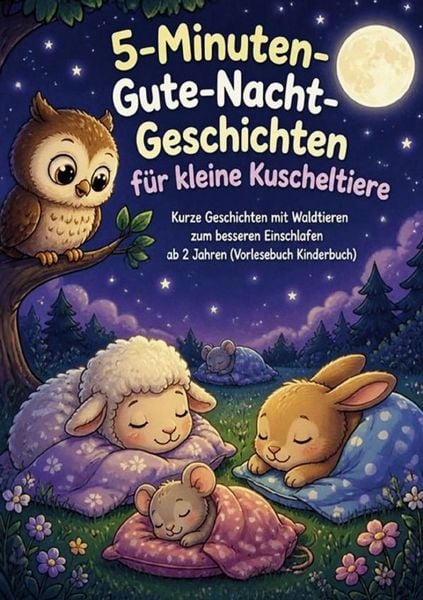 5-Minuten-Gute-Nacht-Geschichten für kleine Kuscheltiere