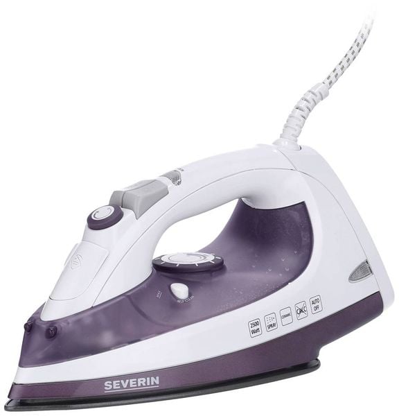 Severin BA 3210 Dampfbügeleisen Lila, Weiß 2500W