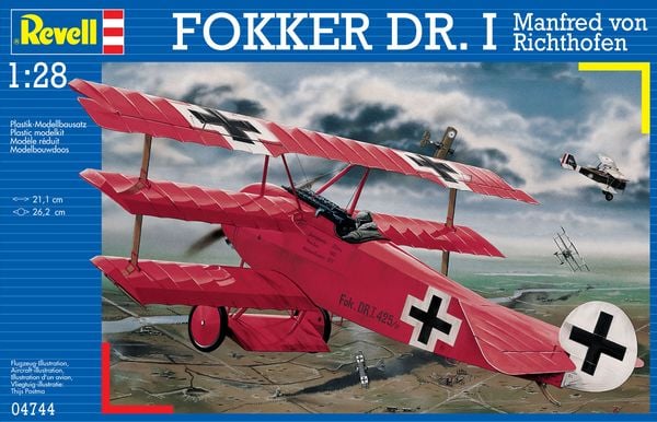 Fokker Dr.1 Manfred von Richthofen, Revell Modellbausatz