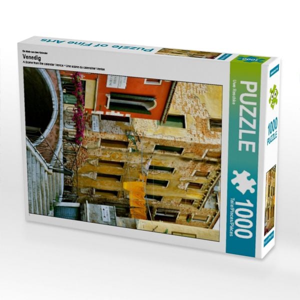CALVENDO Puzzle Ein Motiv aus dem Kalender Venedig 1000 Teile Lege-Größe 64x48cm Foto-Puzzle für glückliche Stunden