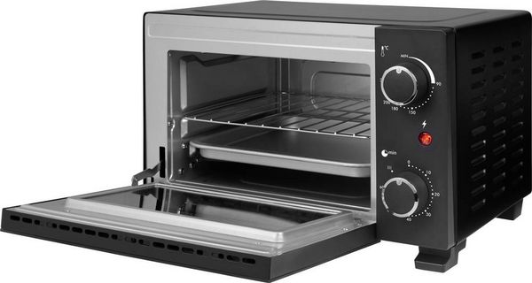 Tristar OV-3610 Minibackofen Timerfunktion, Kontrollleuchte, Umluft-Funktion, kabelgebunden 10 l